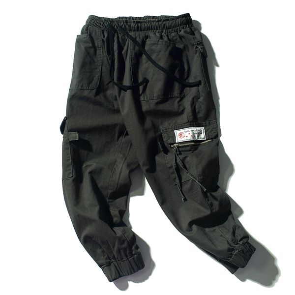 men's pants little raindrop men elastic waist casual multi-pocket cargo streetwear hip hop harem trousers joggers sweatpants male, Black
men's pants little raindrop men elastic waist casual multi-pocket cargo streetwear hip hop harem trousers joggers sweatpants male, Black
