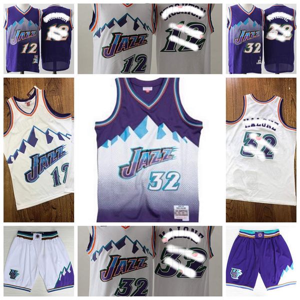 12 джон стоктон 32 карл мэлоун юта джаз мужчины mitchell ness 1996-97 swingman игрока баскетбол джерси фиолетовый, Black;red
12 джон стоктон 32 карл мэлоун юта джаз мужчины mitchell ness 1996-97 swingman игрока баскетбол джерси фиолетовый, Black;red