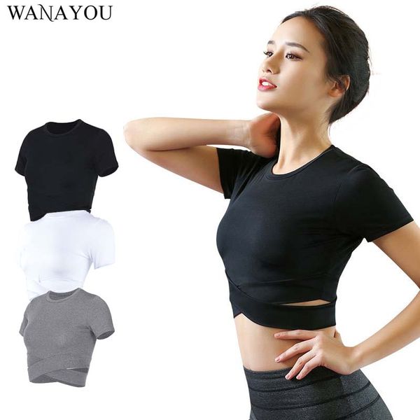 wanayou short sleeve exposed navel yoga shirts,breathable dance sports t-shirt women,quick dry women's workout gym crop, White;red
wanayou short sleeve exposed navel yoga shirts,breathable dance sports t-shirt women,quick dry women's workout gym crop, White;red