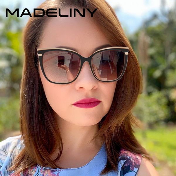 madeliny classic cat eye sunglasses women 2020 new fashion brand design sun glasses female rivet gradient eyewear uv400 ma564, White;black
madeliny classic cat eye sunglasses women 2020 new fashion brand design sun glasses female rivet gradient eyewear uv400 ma564, White;black