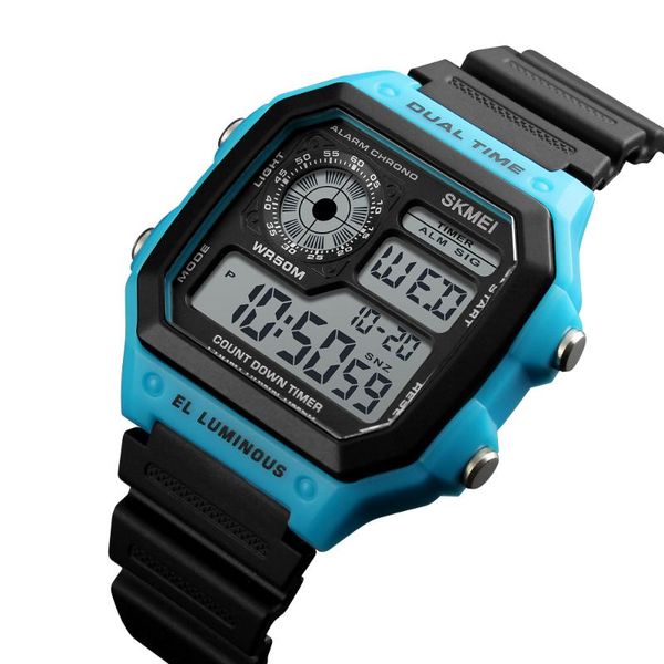 skmei led digital watch men waterproof alarm chronograph mens watches sport watches for men wristwatches, Slivery;brown
skmei led digital watch men waterproof alarm chronograph mens watches sport watches for men wristwatches, Slivery;brown