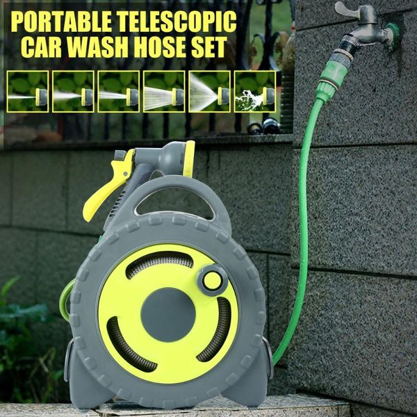 mini portable garden hose hose reel watering multi-function high pressure gun head gardening garden reel handle for car wash
mini portable garden hose hose reel watering multi-function high pressure gun head gardening garden reel handle for car wash