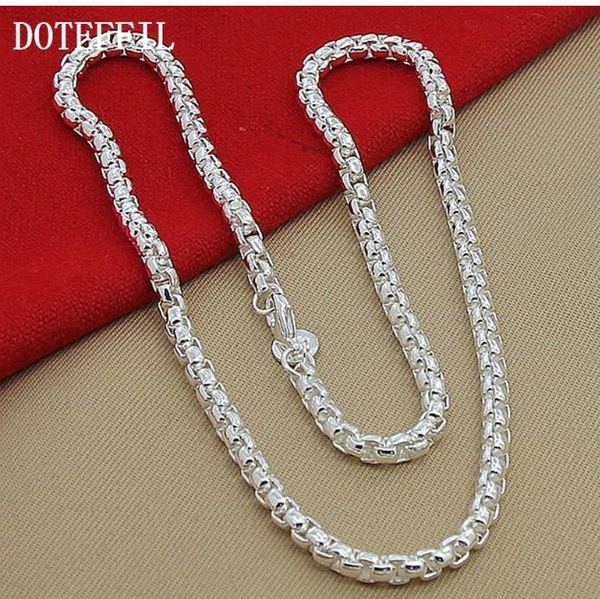 925 sterling silver 5mm round box chain necklace for fashion women men jewelry 20 inches chain necklace christmas gift
925 sterling silver 5mm round box chain necklace for fashion women men jewelry 20 inches chain necklace christmas gift