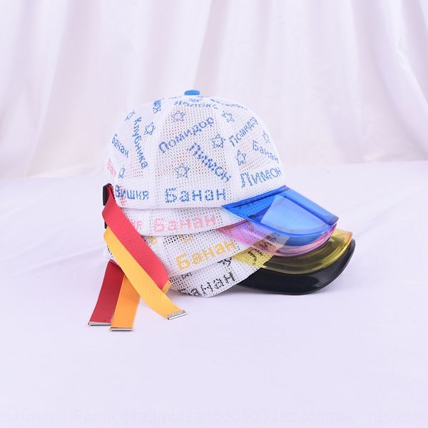 korean new children's transparent eaves full mesh hat summer baby baseball outdoor cute sunshade baseball cap printed cap, Yellow
korean new children's transparent eaves full mesh hat summer baby baseball outdoor cute sunshade baseball cap printed cap, Yellow