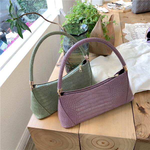 tbxmo crocodile pattern armpit western style women's 2020 new korean style simple fashion magic stick popular all-match shoulder bag wa, White
tbxmo crocodile pattern armpit western style women's 2020 new korean style simple fashion magic stick popular all-match shoulder bag wa, White