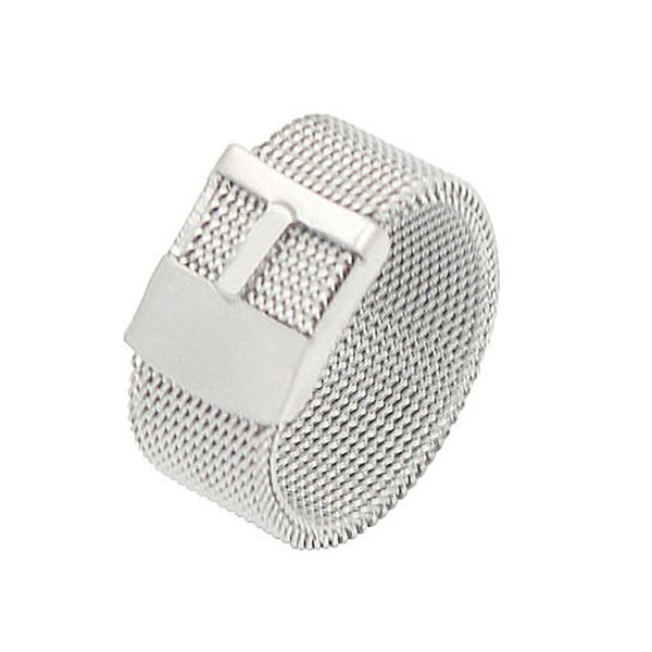 band strap ring fashion jewelry accessories party wedding stainless steel wire mesh trendy ring, Golden;silver
band strap ring fashion jewelry accessories party wedding stainless steel wire mesh trendy ring, Golden;silver