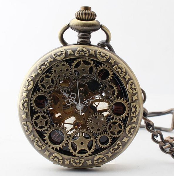 christmas sell retro bronze steampunk hollowed gear mechanical pocket watch skeleton men's gift watches 10pcs/lot t200502, Slivery;golden
christmas sell retro bronze steampunk hollowed gear mechanical pocket watch skeleton men's gift watches 10pcs/lot t200502, Slivery;golden