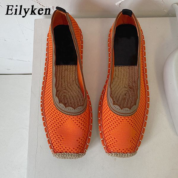 eilyken fashion mesh comfortable shallow flats for women square toe grass-woven linen ox bottom kick lazy person casual shoes, Black
eilyken fashion mesh comfortable shallow flats for women square toe grass-woven linen ox bottom kick lazy person casual shoes, Black
