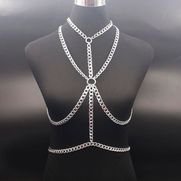 new design punk luxury chunky chain bikini exclusive heavy custom summer style body chain by0014 t200507, Slivery;golden
new design punk luxury chunky chain bikini exclusive heavy custom summer style body chain by0014 t200507, Slivery;golden