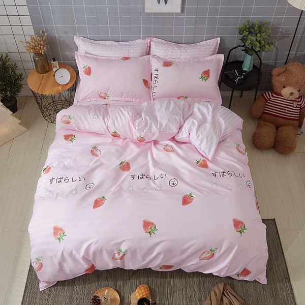 strawberry pink girl bedding sets duvet cover bed linen pillow cases comfortable bed sheets good quality princess style
strawberry pink girl bedding sets duvet cover bed linen pillow cases comfortable bed sheets good quality princess style