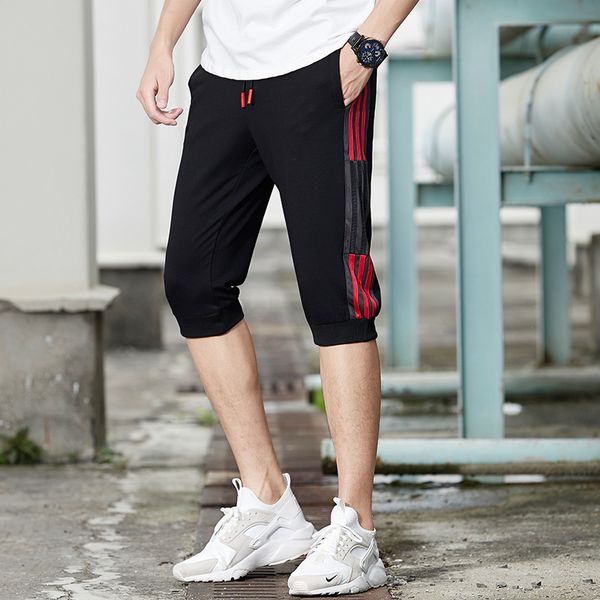 menskorean стиль тонкого обрезанного sweatpants молодежи модный бренд случайного свободные лодыжки связывания спортивных штаны, Black
menskorean стиль тонкого обрезанного sweatpants молодежи модный бренд случайного свободные лодыжки связывания спортивных штаны, Black