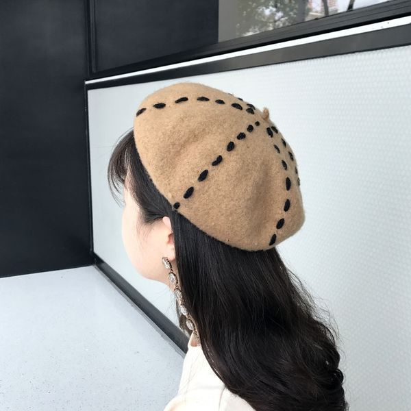 2f2gv autumn new fashion korean women's three-dimensional woolen woolen fabric sewing casual simple beret pumpkin beret literary pumpki, Blue;gray
2f2gv autumn new fashion korean women's three-dimensional woolen woolen fabric sewing casual simple beret pumpkin beret literary pumpki, Blue;gray