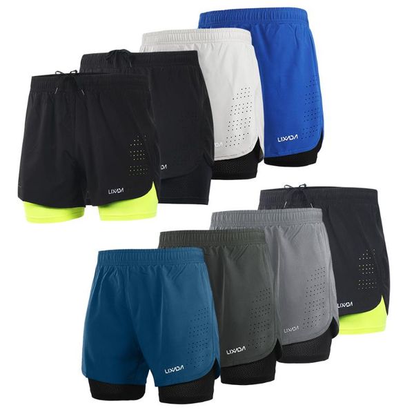 lixada mens 2 in 1 running shorts quick drying breathable active fitness training gym sport shorts jogging cycling, Black;blue
lixada mens 2 in 1 running shorts quick drying breathable active fitness training gym sport shorts jogging cycling, Black;blue