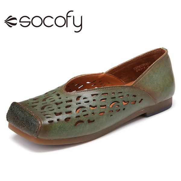 socofy women retro style loafers distressed leather burnished toe cap hollow out flat casual outdoor slip-on flat shoes 2020, Black
socofy women retro style loafers distressed leather burnished toe cap hollow out flat casual outdoor slip-on flat shoes 2020, Black