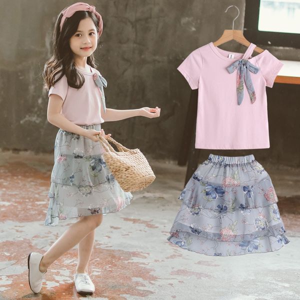 little girl's western style wear korean style suit summer children's clothing children's short-sleeved skirt two-piece suit s
little girl's western style wear korean style suit summer children's clothing children's short-sleeved skirt two-piece suit s