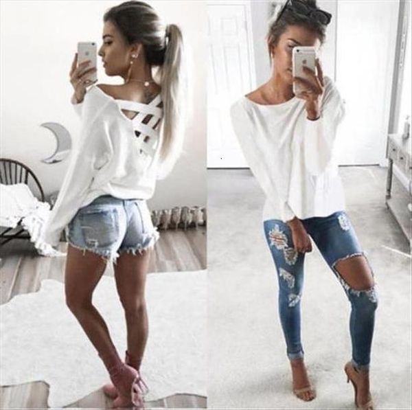 new women hollow out loose pullover casual long sleeve t shirt cotton tee drop shipping, White
new women hollow out loose pullover casual long sleeve t shirt cotton tee drop shipping, White