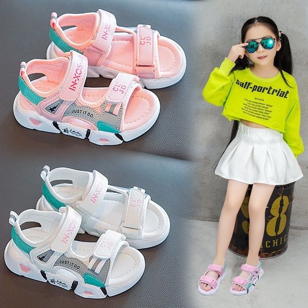 girls 2020 new medium and large children's fashion sports primary school and sandals online red sandals, Black;red
girls 2020 new medium and large children's fashion sports primary school and sandals online red sandals, Black;red