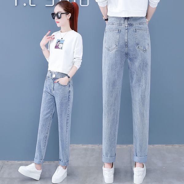 denim гарема женской свободная 2020 новой высокая талия брюки редька брюки для похудения ног папа редьки брюки l-10222, Blue
denim гарема женской свободная 2020 новой высокая талия брюки редька брюки для похудения ног папа редьки брюки l-10222, Blue