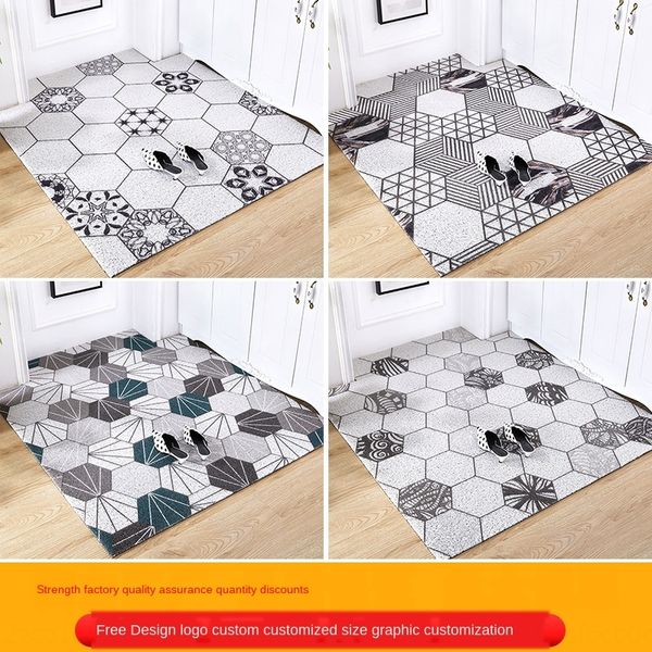 nordic floor household simple large area can be cut y entrance door floor mat plastic ground mat
nordic floor household simple large area can be cut y entrance door floor mat plastic ground mat