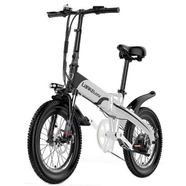 g660 20 inch opvouwbare elektrische fiets, 240w/500w krachtige motor,48v 7. 8ah/14.5ah verborgen batterij, aluminium frame mountainbike, Silver;blue
g660 20 inch opvouwbare elektrische fiets, 240w/500w krachtige motor,48v 7. 8ah/14.5ah verborgen batterij, aluminium frame mountainbike, Silver;blue