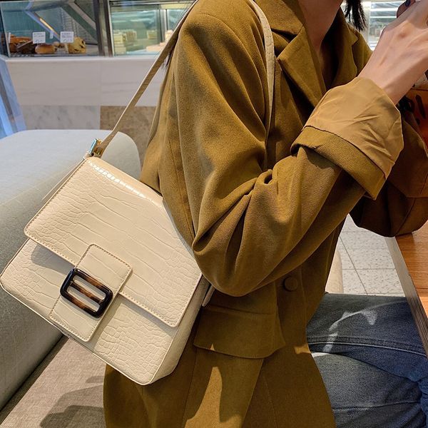 2020 xia xiao all crocodile grain bag big capacity french single shoulder underarm bag female baguette #50
2020 xia xiao all crocodile grain bag big capacity french single shoulder underarm bag female baguette #50