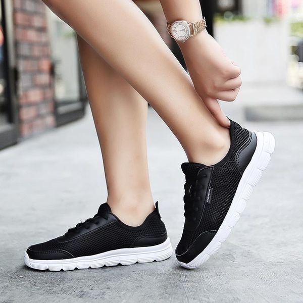 women breathable mesh light sneakers casual flat fashion 2020 outdoor ladies walking flats womans plus size 35-48 female sneaker, Black
women breathable mesh light sneakers casual flat fashion 2020 outdoor ladies walking flats womans plus size 35-48 female sneaker, Black