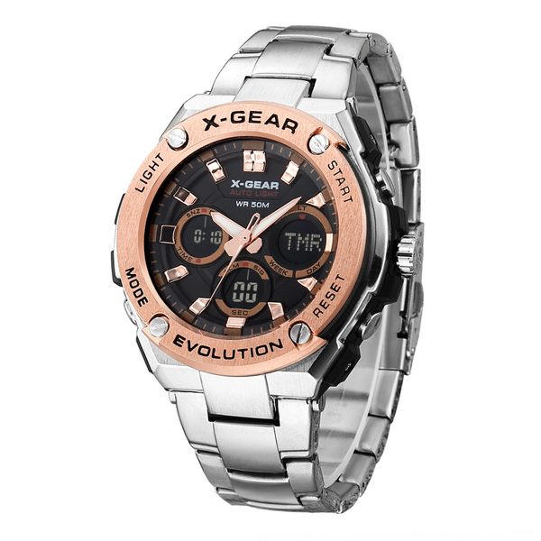 x-gear fashion men's outdoor electronic multifunctional outdoor sports watch student sports electronic watch, Blue
x-gear fashion men's outdoor electronic multifunctional outdoor sports watch student sports electronic watch, Blue