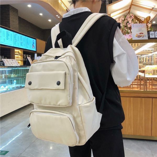 simple classic designe nylon women backpack school student book bag leisure travel young backbags for school girls boys 2020
simple classic designe nylon women backpack school student book bag leisure travel young backbags for school girls boys 2020