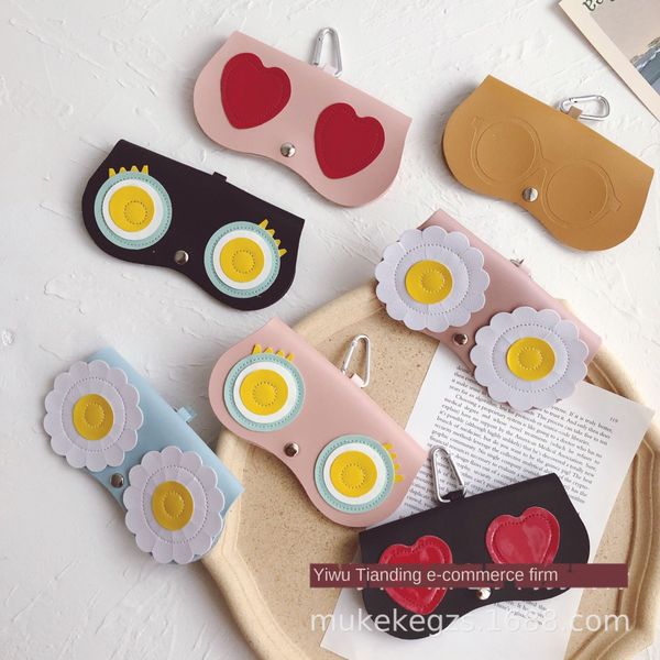 ins style cute sunflower love children's bag versatile buckle pu big eyes sun glassesglasses glassessunglasses box, Blue
ins style cute sunflower love children's bag versatile buckle pu big eyes sun glassesglasses glassessunglasses box, Blue