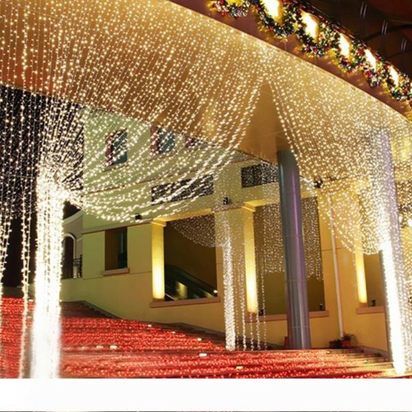 4.5m x 3m 300 led home outdoor holiday christmas decorative wedding xmas string fairy lights curtain garlands strip party lights
4.5m x 3m 300 led home outdoor holiday christmas decorative wedding xmas string fairy lights curtain garlands strip party lights
