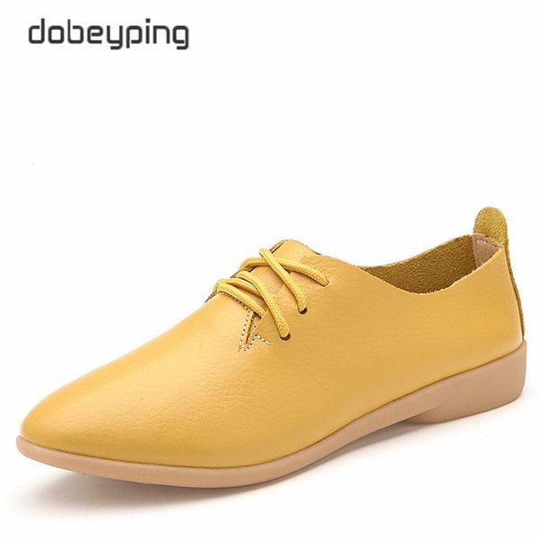 casual ballet shoes women 100% genuine leather women's loafers lace-up woman flats shoe flexible peas footwear big size 35-44, Black
casual ballet shoes women 100% genuine leather women's loafers lace-up woman flats shoe flexible peas footwear big size 35-44, Black