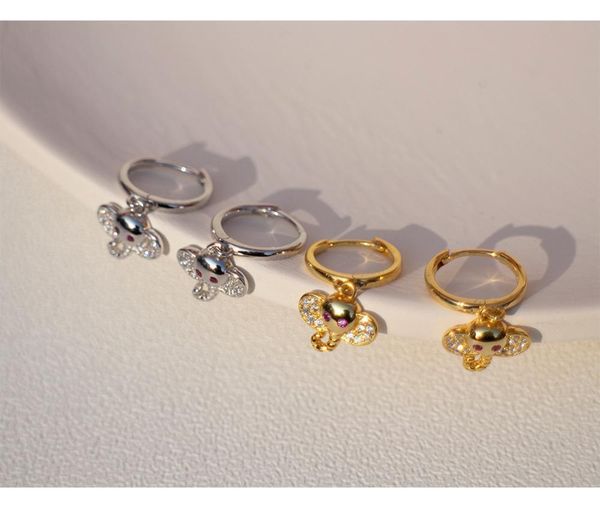 925 sterling silver earring fashion zircon cute elephant short drop earring ear ring trend sweet girl women silver ear jewelry
925 sterling silver earring fashion zircon cute elephant short drop earring ear ring trend sweet girl women silver ear jewelry