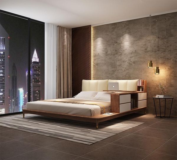 yc01 nordic style modern bedroom furniture large queen king size wooden panel bed with storage bedside cabinet bed frame
yc01 nordic style modern bedroom furniture large queen king size wooden panel bed with storage bedside cabinet bed frame