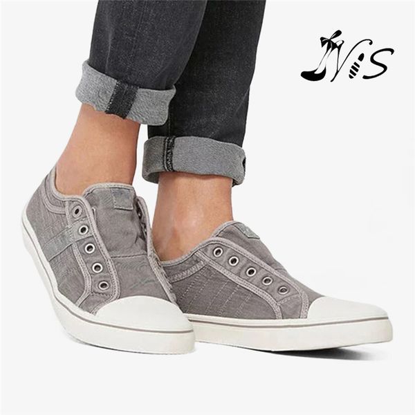 nis women canvas loafers lazy slip on shoes low flat casual daily outdoor sport sneakers lightweight flats shoes size 36-43, Black
nis women canvas loafers lazy slip on shoes low flat casual daily outdoor sport sneakers lightweight flats shoes size 36-43, Black