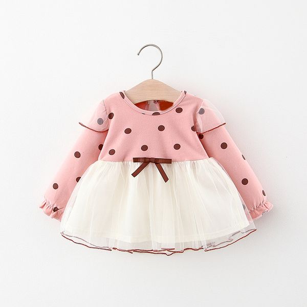 girls dress 2020 autumn baby long sleeve polka dot bubble skirt sweet tulle skirt above knee, mini cotton patchwork casual, Red;yellow
girls dress 2020 autumn baby long sleeve polka dot bubble skirt sweet tulle skirt above knee, mini cotton patchwork casual, Red;yellow