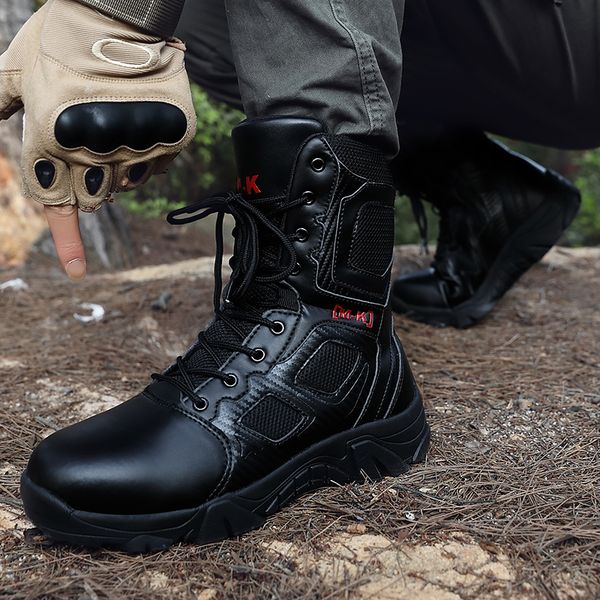 2020 new outdoor climbing mesh shoes hiking combat boots climbing training lightweight breathable waterproof tactical boots
2020 new outdoor climbing mesh shoes hiking combat boots climbing training lightweight breathable waterproof tactical boots