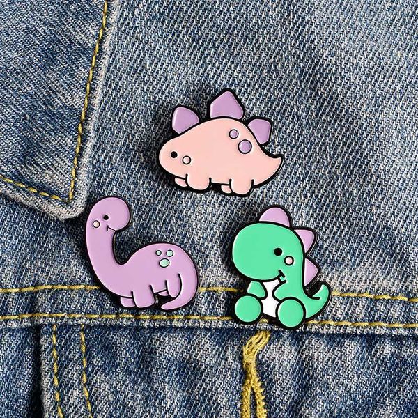 cartoon badges cute dinosaur brooches for women stegosaurus brachiosaurus enamel pin jewelry shirt backpack clothes accessories, Gray
cartoon badges cute dinosaur brooches for women stegosaurus brachiosaurus enamel pin jewelry shirt backpack clothes accessories, Gray