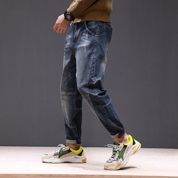 trendy men's personality loose harlan spirit young man handsome boyfriend gift new and jeans gift jeans fashion, Blue
trendy men's personality loose harlan spirit young man handsome boyfriend gift new and jeans gift jeans fashion, Blue