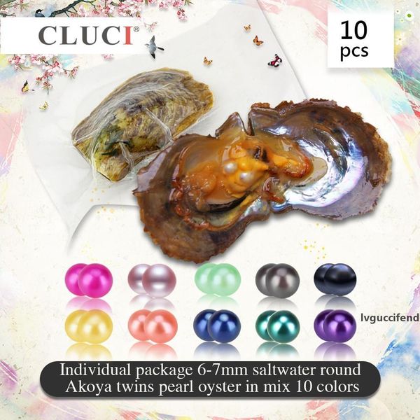 cluci 10pcs individual packaged 6-7mm round akoya pearl saltwater oysters with twins pearls t200507
cluci 10pcs individual packaged 6-7mm round akoya pearl saltwater oysters with twins pearls t200507