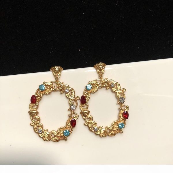 l new pattern colorful diamonds exquisite fashion designer earrings luxury designer jewelry women earrings, Golden
l new pattern colorful diamonds exquisite fashion designer earrings luxury designer jewelry women earrings, Golden