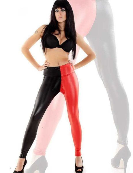 new fashion women high waist leather leggings lady pencil slim legging high black white red patchwork pants
new fashion women high waist leather leggings lady pencil slim legging high black white red patchwork pants