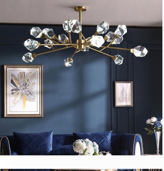 2020 new nordic modern led crystal chandelier living room lamp dining room pendant lights living room full copper pendant lamps
2020 new nordic modern led crystal chandelier living room lamp dining room pendant lights living room full copper pendant lamps