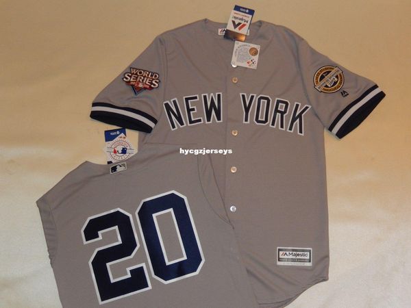 baseball ny #20 jorge posada 2009 shirt jersey gray new mens stitched jerseys big and tall size xs-6xl for sale
baseball ny #20 jorge posada 2009 shirt jersey gray new mens stitched jerseys big and tall size xs-6xl for sale