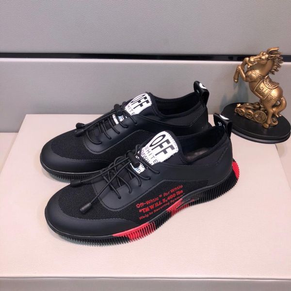 2019t new leather stitching mesh men's sports shoes, personalized trend shoes, breathable white shoes, original box packaging: 38-4411, Black
2019t new leather stitching mesh men's sports shoes, personalized trend shoes, breathable white shoes, original box packaging: 38-4411, Black