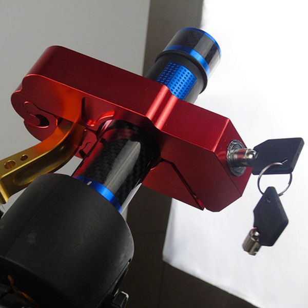 motorcycle handlebar lock handlebar brake handle solid lock imitating steal pull rod
motorcycle handlebar lock handlebar brake handle solid lock imitating steal pull rod
