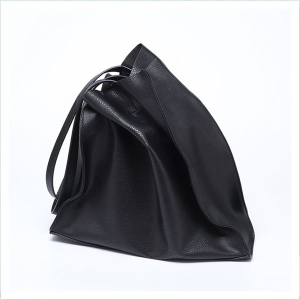 women's bag soft leather large shopping bags black color female single shoulder bag large capacity big tote bolsa drop shipping
women's bag soft leather large shopping bags black color female single shoulder bag large capacity big tote bolsa drop shipping