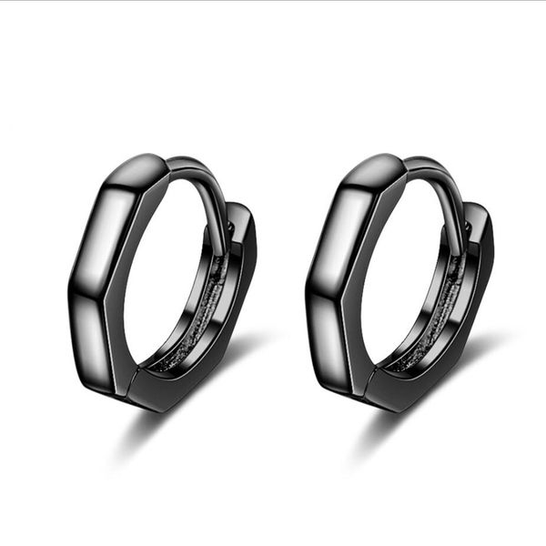 ronerai new charm silver 925 earrings for women jewelry fashion black gold geometric hoop earrings valentine's day gifts, Golden
ronerai new charm silver 925 earrings for women jewelry fashion black gold geometric hoop earrings valentine's day gifts, Golden
