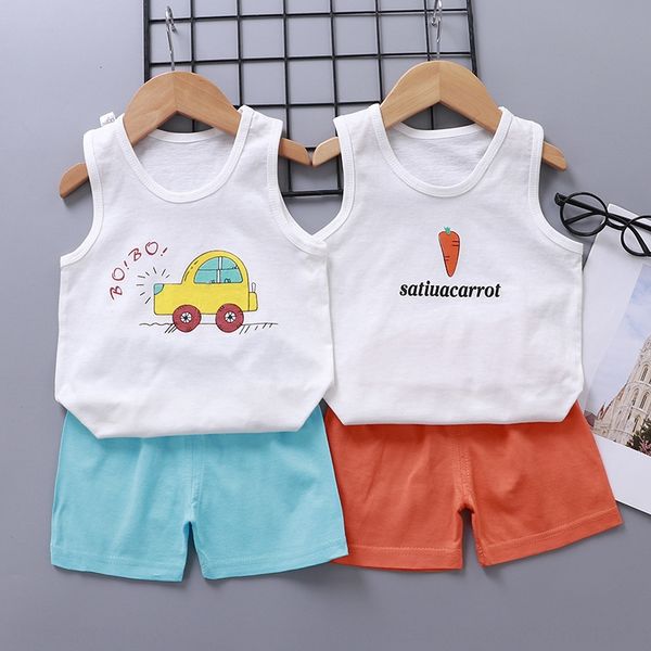 children's clothing 2020 new children's vest cotton vest shorts two-piece baby's pants suit pants set pajamas suit, Blue
children's clothing 2020 new children's vest cotton vest shorts two-piece baby's pants suit pants set pajamas suit, Blue