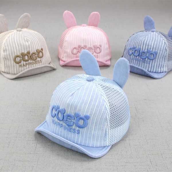 coco rabbit cartoon net cap baby cap children's cute children's hat sunshade baby hat mz5761, Blue;gray
coco rabbit cartoon net cap baby cap children's cute children's hat sunshade baby hat mz5761, Blue;gray