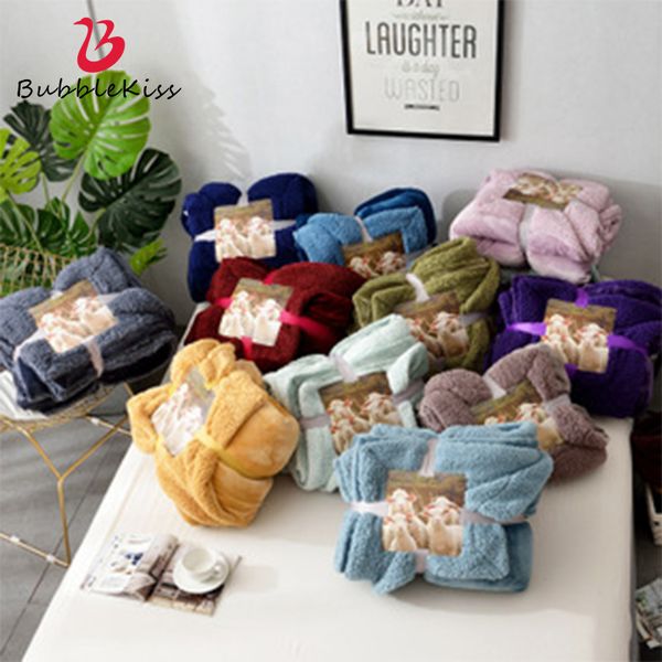bubble kiss double-layer thicken blankets for beds blanket travel portable cover blanket solid flannel sofa customize
bubble kiss double-layer thicken blankets for beds blanket travel portable cover blanket solid flannel sofa customize